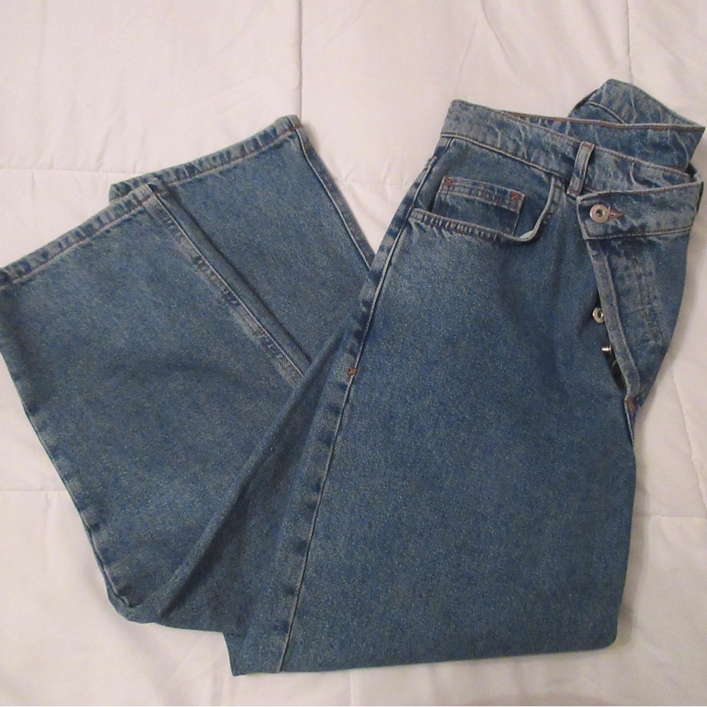 ☁️NEVER WORN☁️ Collision Crossover Sraight Denim Jeans ASOS